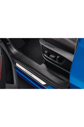 Honda Cıvıc 4 Prç. İç Kapı Eşiği Krom Abs