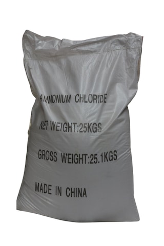 Amonyum Klorür Nişadır 25 KG Amonyum Klorür Nişadır 25 KG