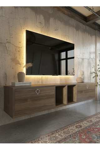 Resital Tv Ünitesi S1833-2 Ceviz Ceviz
