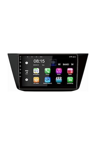 VOLKSWAGEN TIGUAN 2016-2018 ANDROİD MULTİMEDYA KABLOSUZ CARPLAY 2