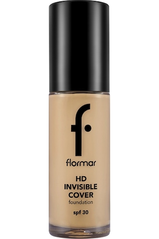 Flormar Doğal Bitişli Fondöten- Invisible Cover HD Fdt. - 080 Soft Beige - 8682536059091