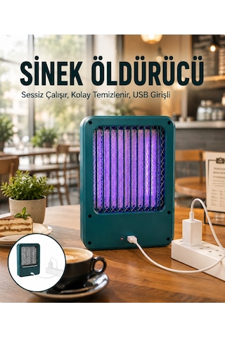 Mey İthalat Usb Girişli Uçan Böcek Ve Sinek Yakalama Cihazı