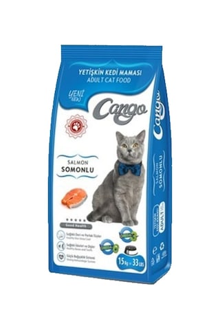 Cango Somonlu Yetişkin Kedi Maması 15 KG