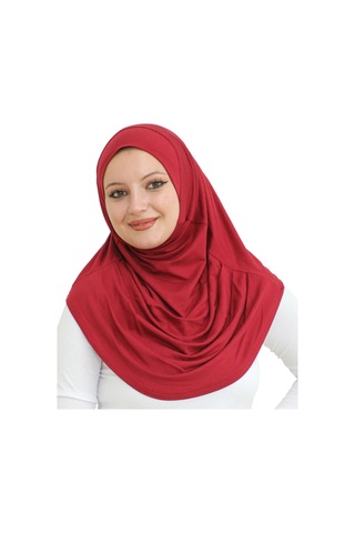 Modish Group Hazır Giyim Türban Yumuşak Başörtü Şal - Bordo Bordo