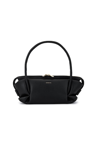 Tamer Tanca Kadın Suni Deri Siyah Floter Kol Çantası 1178 4009 Bn Cnt Sk25-26 Sıyah Fltr Siyah