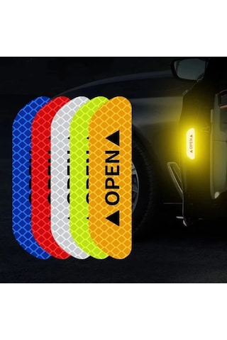 Reflektif Araç Kapı Stickerı 1239642