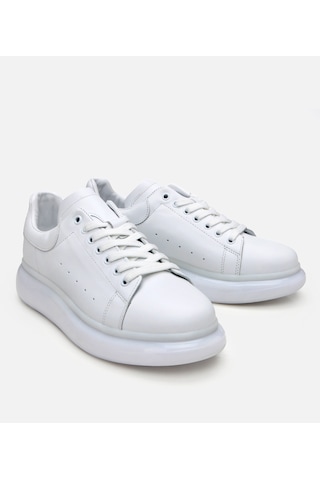 Hotiç Erkek Deri Beyaz Spor Ayakkabı 02ayh305130a900 Beyaz