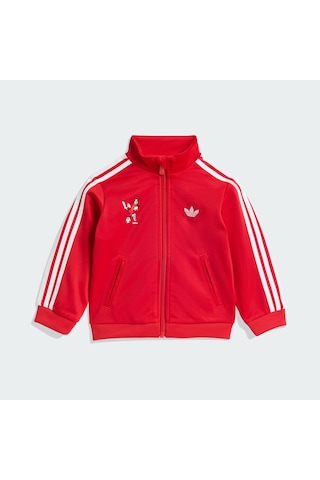 Adidas Ke3879 Fırebırd Ts Çocuk Eşofman Takımı Kırmızı