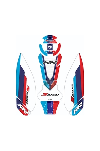 Grippatch Bmw S1000rr 2023-2025 Uyumlu 13 Parça Tank Pad Seti Gc43-3