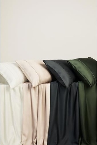 Tencel Lyocell 2 Li Volanlı Yastık Kılıfı Yeşil Genel