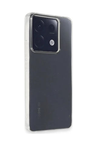 Jenerik Xiaomi Poco X6 Kılıf Lüx Şeffaf Silikon
