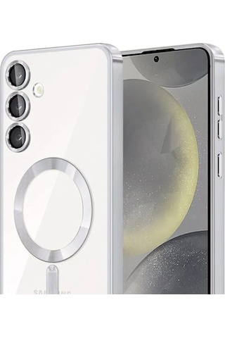 Gld-spt- Newface Samsung Uyumlu Galaxy A16 5g Kross Magneticsafe Kapak - Gümüş