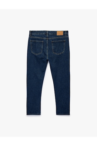 Koton Bol Kalıp Loose Fit Jean Pantolon - Steve Jean Koyu İndigo 6wam40229nd