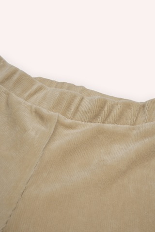 Kız Çocuk Fitilli Tayt Bej 001