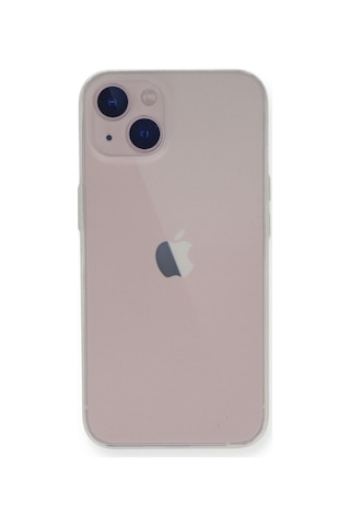 İphone 14 Plus Kılıf Pp Ultra İnce Kapak - Beyaz Renk