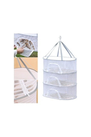 Novahub Suntek 3-katlı Kurutma Ağı, 40x60cm Balık-sebze Netleştirme