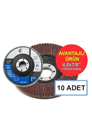 Junior Flap Disk 115x22,23mm 60 Kum 10 Adet