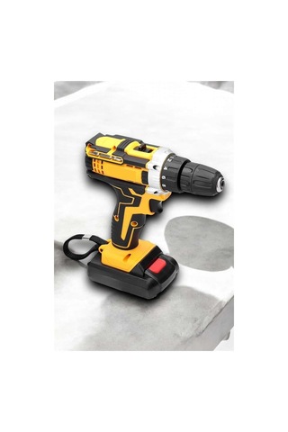 Depomıx Çift Batlı Metal Dişli Darbeli Şarjlı Matkap Seti 24w Güç Ve 24 Parça Aksesuar