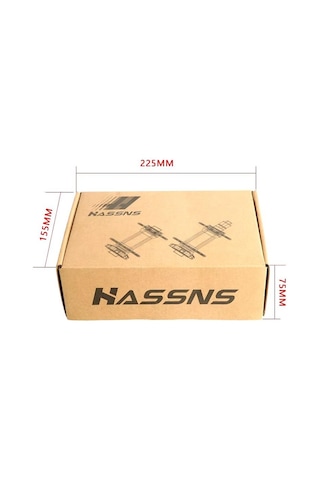 Hassns Pro 7 Rainbow Bisiklet Göbek Seti Ön Arka Kaset Göbek Seti 32 Delik 6 Vida Qr Mandal