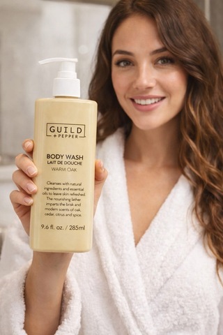 Guild + Pepper Warm Oak Nemlendirici Duş Jeli 285 ML