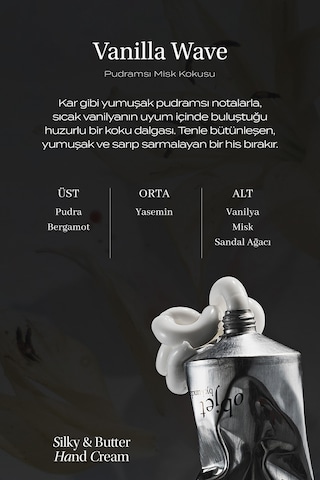 Kundal Silky & Buttery Hand Cream Vanilla Wave