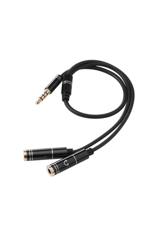 Sones 2 X 3,5 Mm Dişi - 3,5 Mm Erkek Adaptör Kablosu