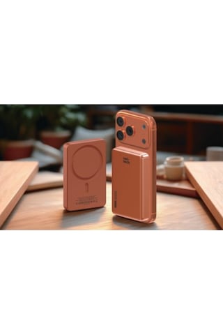 Nettech Nt-pw42 20w Pd 10000 Mah Magsafe Powerbank - Turuncu