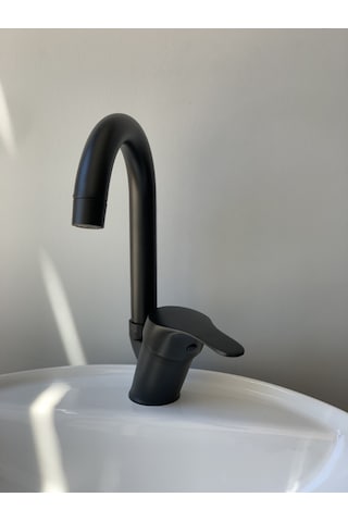 Armour Armatür Siyah Banyo Batarya Seti