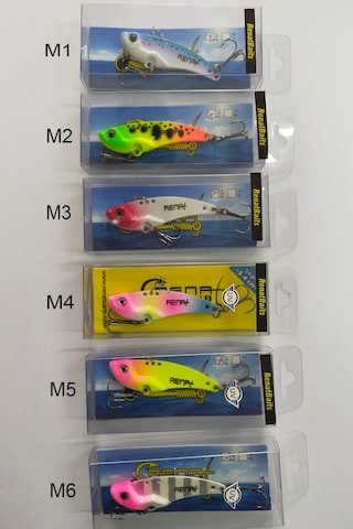 3d Vıb 14 Gr 5,4 Cm Vibrasyon Metal Suni Yem