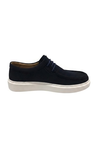 Mr Quinn 2530 Nubuk Lacivert Erkek Sneaker