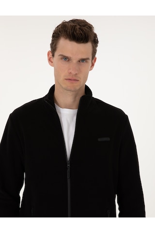 Pierre Cardin Erkek Siyah Hırka Örme 50314014-vr046 Siyah