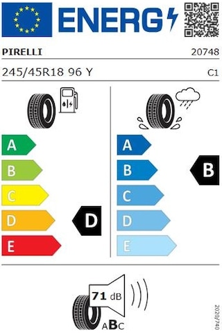Pirelli 245/45 R18 96Y R-F Cinturato P7 Yaz Lastiği 2024