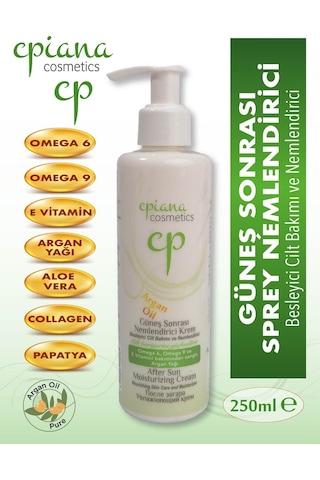Cpiana Güneş Sonrası Krem Argan Yağlı 250ml