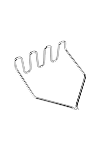 İnox Paslanmaz Metal Patates Ezici Püre Yapıcı 27 Cm Renkli
