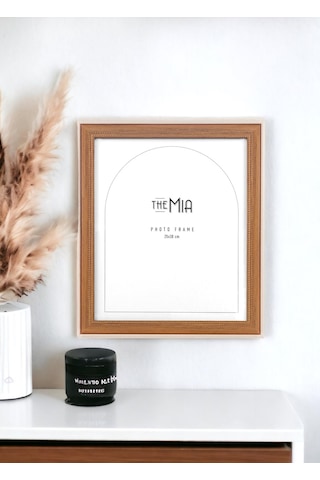 The Mia Retrato Fotoğraf Çerçevesi Krem 30x25 Cm