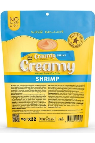 Delibon Creamy Ödül Maması Kuzulu 15gr 32li Paket