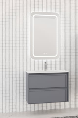 Elisa 80 Cm Banyo Dolabı - Antrasit