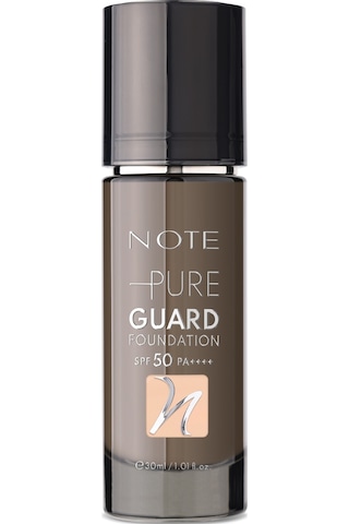 Pure Guard Foundation 110 Pure Beige Spf 50 Yoğun Kapatıcı Saten Bitişli Fondöten