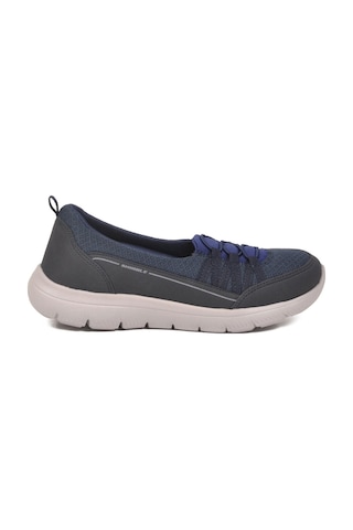 Walkway Lacivert Fileli Hafif Esnek Kadın Günlük Yürüyüş Ve Spor Ayakkabı Bst-1009 G Lacivert