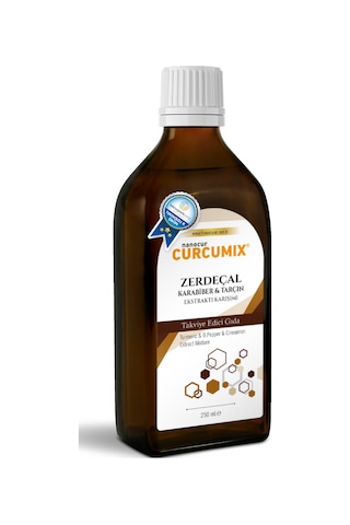 Nanocur Curcumix Zerdeçal - Karabiber - Tarçın Ekstraktı Karışımı 250 ML