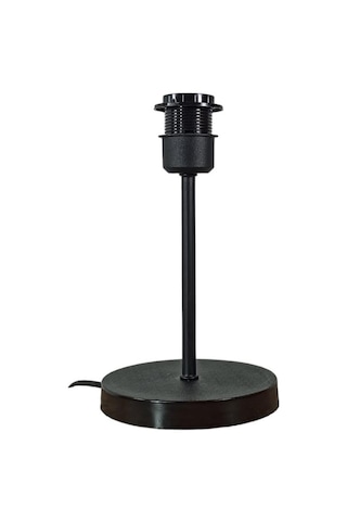 Metal Gövdeli Abajur Ayağı Siyah