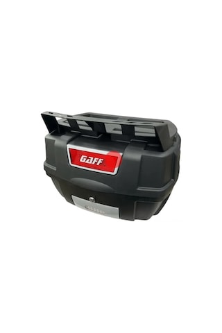 Gaff G48 Motosiklet Arka Çanta 48 Lt Su Geçirmez Dayanıklı Malzeme İle Kolay Montaj Ledli Siyah