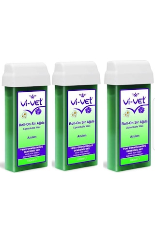 Vi-Vet Azulen Roll-On Sir Ağda 3 x 100 ML