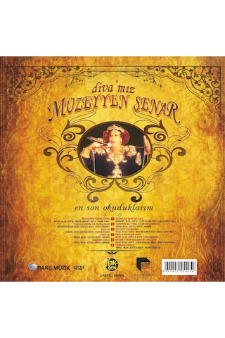 Müzeyyen Senar Diva'Mız - Son Okuduklarım Plak