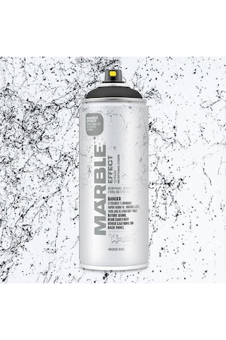 Montana Marble Effect Mermer Efekti Sprey Boya Siyah 400 Ml