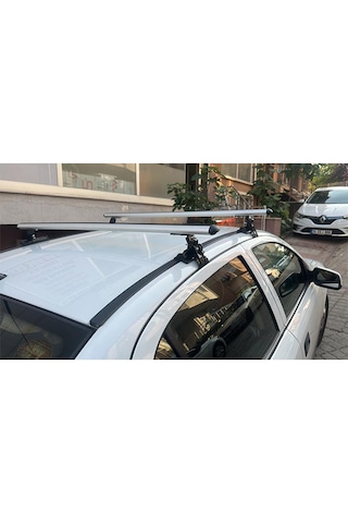 Toyota Yaris 2000-2005 Oluksuz Tip Port Bagaj Tavan Çıtası Ara Atkı Kapıdan Sıkıştırmalı