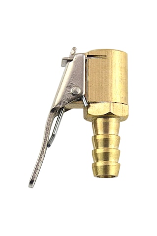 Monyee Zink Alaşımlı Altın 8mm Lastik Valfi Enflasyon Ucu - 6mm Boru Uyumlu, Araç/garaj/endüstriyel Kullanım