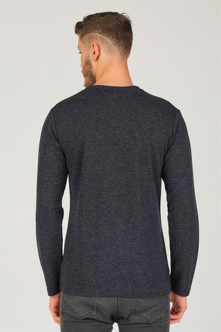 V4001 Dewberry Erkek Sweatshırt-lacivert Lacivert