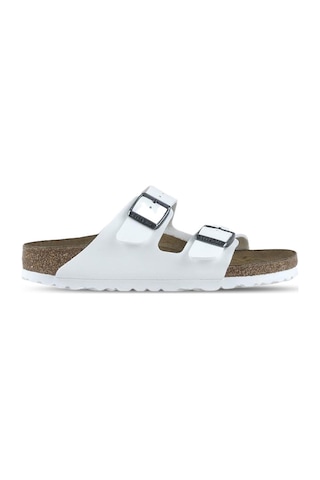 Birkenstock Bırkenstock Arızona Bf Whıte Çift Bantlı Kadın Terlik 001