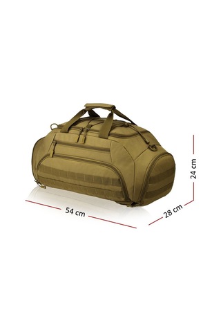 Protector Plus S437 Seyahat Spor Sırt Çantası 35l Haki Çok Renkli